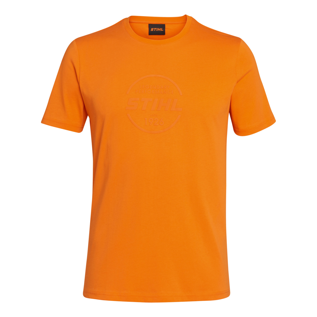 T-Shirt LOGO-CIRCLE orange Gr. XS